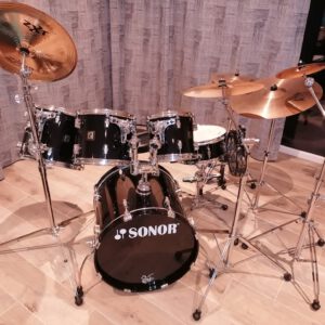 Lage - Sonor Force 3003 Schlagzeug Drumset + 5.teil Paiste/Zildjian Beckenset!