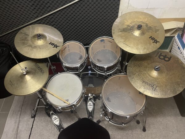 Sonor Prolite Set Stage 3 High Gloss „Walnut Brown Burst“ – Bild 2