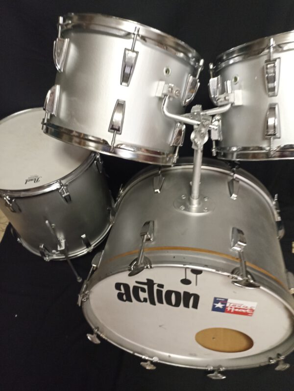 SONOR ,,Action" VINTAGE Drumset, sehr guter Sound, Buchen-Kessel – Bild 3
