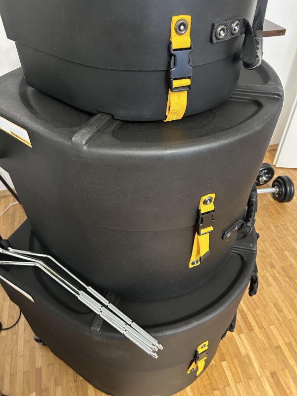 SJC Tour Series Kesselsatz inkl. Hardcases – Bild 2