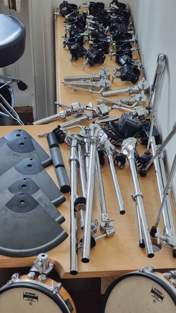 Überkomplettes Yamaha DTXtreme & DTXpress Studio E-Drumset mit Holzkessel – Bild 4