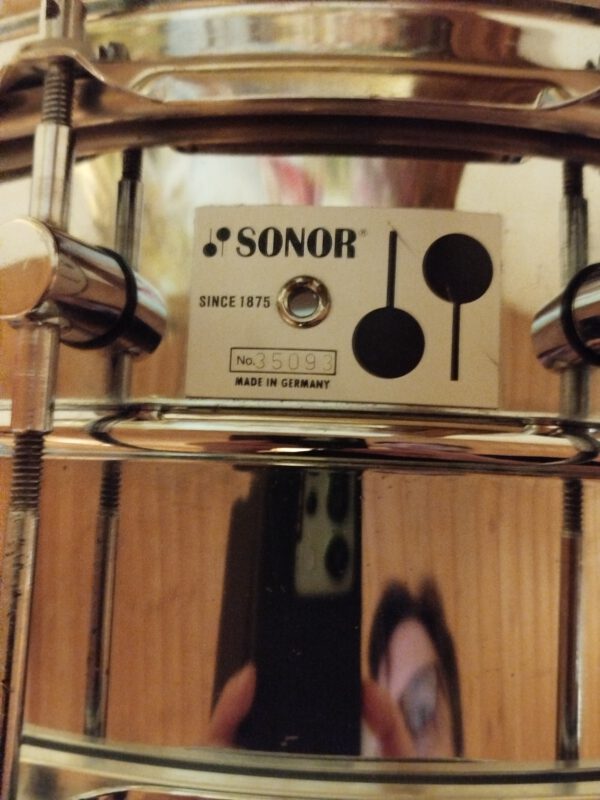 Rarität " Steel Drum -: FORCE 3000 Sonor 14" x 6,5 " – Bild 6