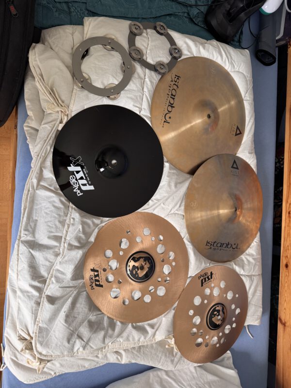 Schlagzeug Tama Silverstar & Becken (Meinl, Istanbul, Bosphorus) – Bild 6