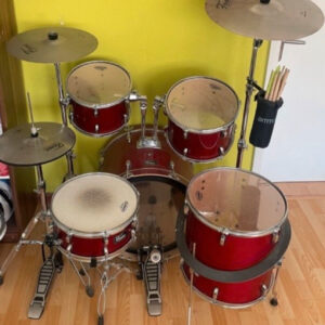 Fame Maple Standart Set 5221 Bordeaux Rot mit Zubehör