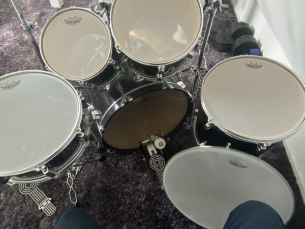Sonor Force 507 Drumset+ Remo Silent Stroke Mesh Heads+ Zildjian L80 Becken – Bild 5