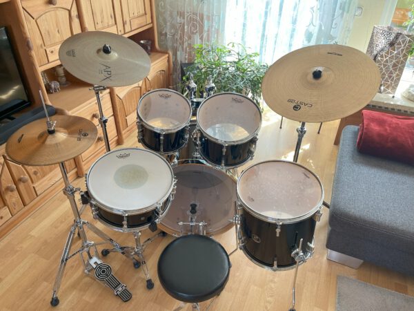 Drumset Sonor Force 2007, birch mit APX Crash-Becken