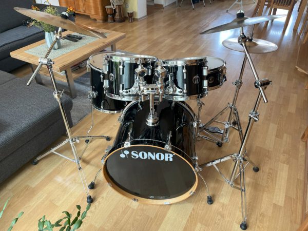 Drumset Sonor Force 2007, birch mit APX Crash-Becken – Bild 3