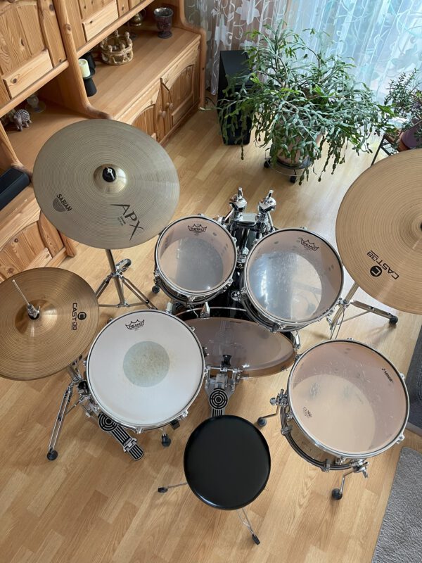 Drumset Sonor Force 2007, birch mit APX Crash-Becken – Bild 6
