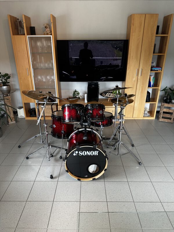 SONOR Select Force Schlagzeug + Zildjian A Custom Becken-Set