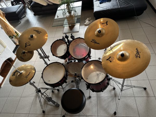 SONOR Select Force Schlagzeug + Zildjian A Custom Becken-Set – Bild 2