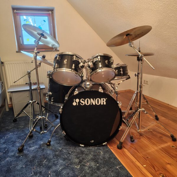 Sonor AQ1 Schlagzeug Set – mit zubehör - neuwertig