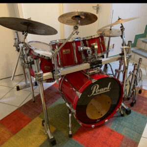 Pearl Drumset MLX RED Grain Jeff Pocaro