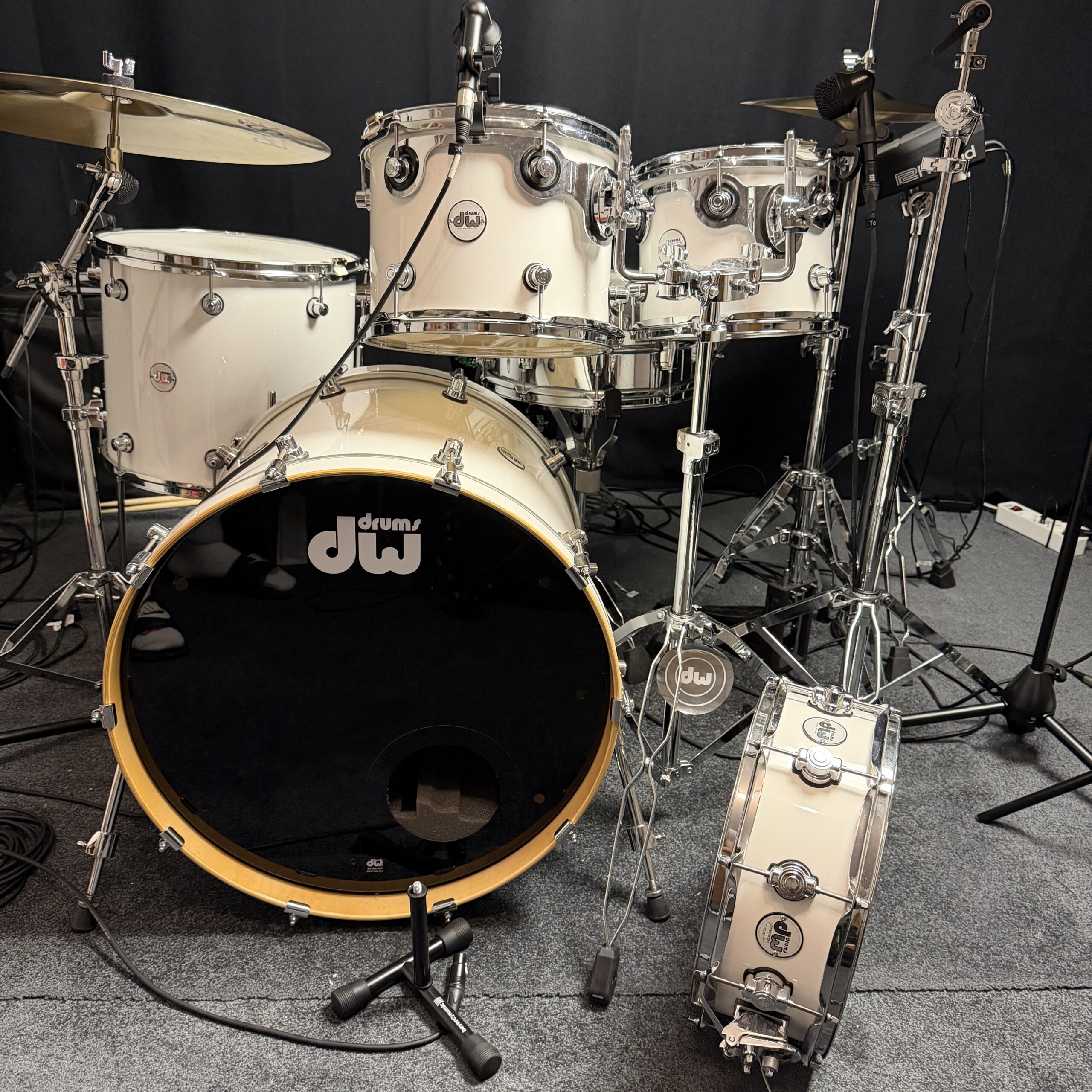 DW Design Series 5-teiliger Kesselsatz Weiß Hochglanz White Gloss – Bild 3